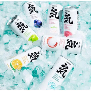 ถูกที่สุด! โซดากลิ่นผลไม้Genki Forest Sparkling water มีหลายรสชาติ ซ่าสดชื่น 0แคล 0น้ำตาล Genki 元气森林