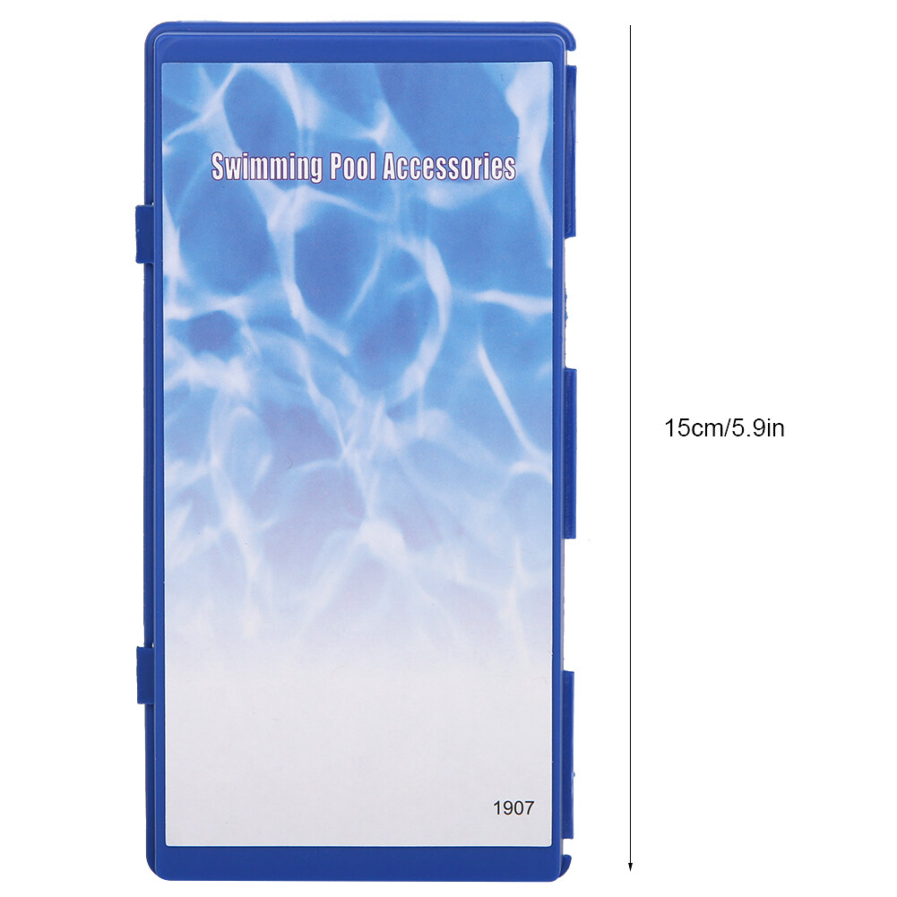 คลอรีนตกค้างและการทดสอบ PH ชุดทดสอบสระว่ายน้ำ สระว่ายน้ำ ph ชุดทดสอบสำหรับสระว่ายน้ำ น้ำยาวัดค่า ชุดทดสอบคุณภาพน้ำ - รูปที่ 6