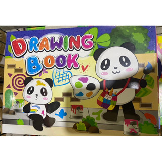 สมุดวาดเขียนเล็ก คละลาย ขนาด 8/10  ความหนา 80 แกรม  คละสี