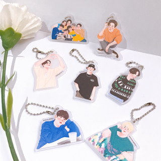 (พร้อมส่ง) พวงกุญแจ ก็อตเซเว่น ลายเยอะมาก ก็อต7 got7 keychain mark jayb bambam jackson jinyoung youngjae yugyeom