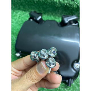 น็อตหม้อกรองเฟืองเลส น้าคมน็อตซิ่ง Wave125R/S/I  Wave110i น็อตฝาครอบกรองน้าคม