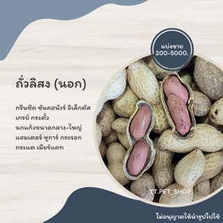 ถั่วลิสง (แบ่งขาย 200-500G.) อาหารกรีนชีค ซันคอนัวร์ อิเล็กตัส เกรย์