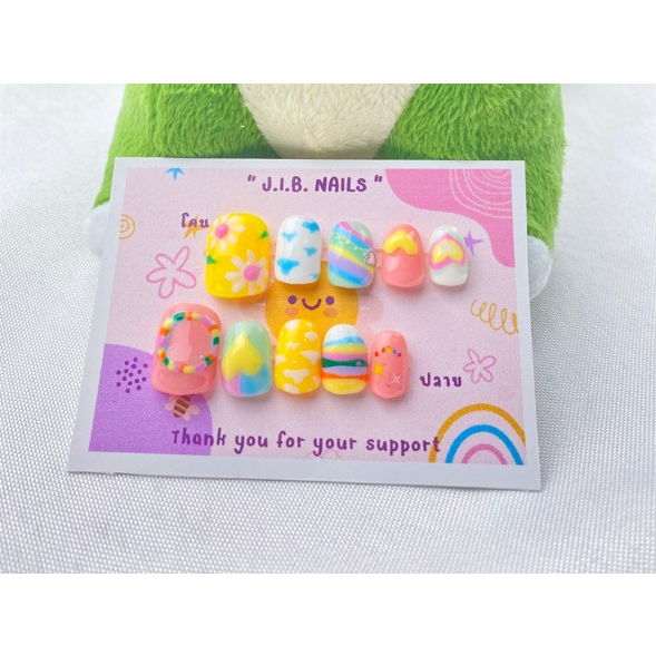 เล็บเจล สำเร็จรูป สีเจล100% NO4