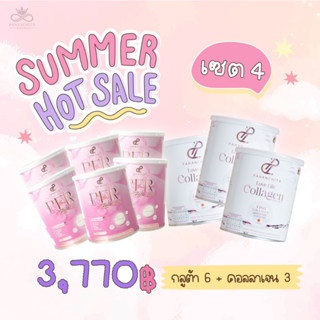 Promotion เร่งผิวใส กลูต้า 6 + คลอลาเจน 3