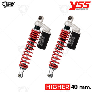 โช๊คหลังแต่ง YSS G-SERIES Cycle Cross HIGHER 40 mm. (RC302-340T-07-858) : for Honda Wave 125i 13-21/110i 13-20