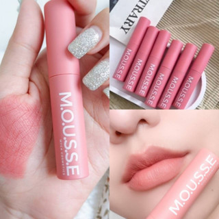 MYCA MOUSSE LIP CREAM ลิปมูส สีสดใส ตัวใหม่มาแรง สีสวยมาก ให้สัมผัสที่นุ่ม