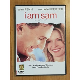 DVD I Am Sam สุภาพบุรุษปัญญานิ่ม ดีวีดี แผ่นแท้ มือสอง สภาพดี