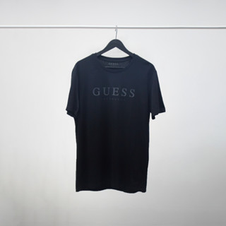  แขนสั้น GUESS (GES-019)  เสื้อแบรนด์แท้ ผ้าcotton ผ้านิ่มใส่สบาย ระบายอากาศได้ดี  ใส่ได้ทั้งชายและหญิง