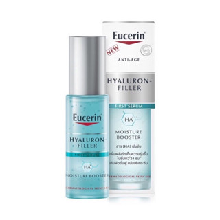 แท้ 💯 มีฉลากไทย  Eucerin Hyaluron [3X]  Filler First Serum Moisture Booster 30ml ยูเซอริน เฟิร์สเซรั่ม