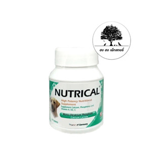 Nutrical อาหารเสริม แคลเซียม  สำหรับสุนัข30 เม็ด