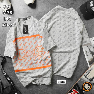 D&amp;G  เสื้อยืดแขนสั้น