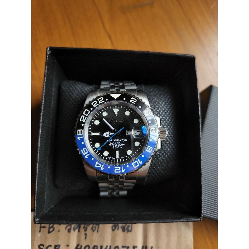 🖤💙seiko​ batman​ modify​ Nh35​แท้🖤💙