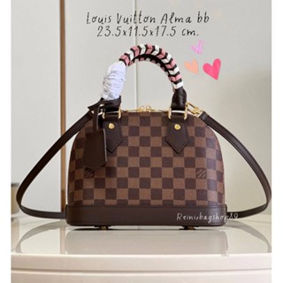 New LV Alma BB Damier