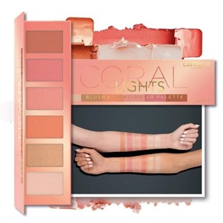 Catrice Coral Lights Blush&amp;Highlighter Palette 15g/Net Wt.0.52oz.