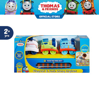 Thomas &amp; Friends™  My First sites on sodor play mat Push Along โทมัส แอนด์ เฟรนด์  เพลย์เเมท รถไฟโทมัส เซ็ทรถไฟของเล่น เข็นมือ FMW04