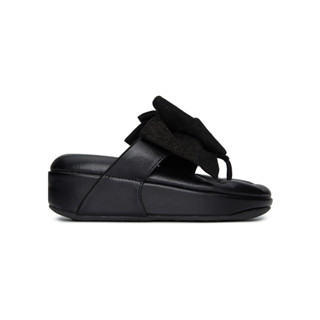 SHU SOFASHOES CLASSY BOW - BLACK รองเท้าแตะหญิง