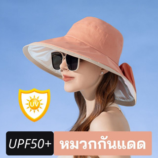 หมวกกันยูวี  UV Protection Hat ปีกหมวกพับได้ ดัดได้ ปีกกว้าง 13 CM