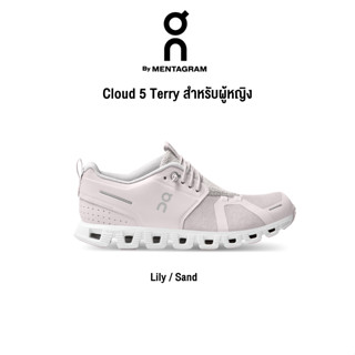 [On Running] ผู้หญิง รุ่น Cloud 5 Terry รองเท้าเทคโนโลยีพื้น Helion ใหม่ พื้นผิวที่ทนทาน รวมถึงสัมผัสที่มั่นคงขึ้น