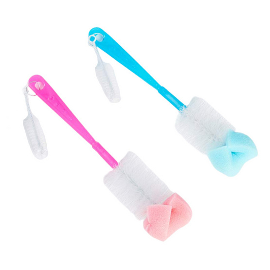 แปรงขัดขวดนม แปรงล้างขวดนมหัวฟองน้ำ เบบี้เลิก