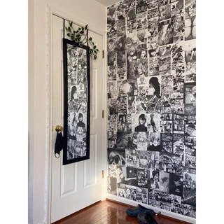 manga wallpapers ภาพมังงะ อะนิเมะวอลเปเปอร์ ภาพตกแต่งห้อง มีมากกว่า 50 เรื่อง 2 เซ็ทแถมกาว