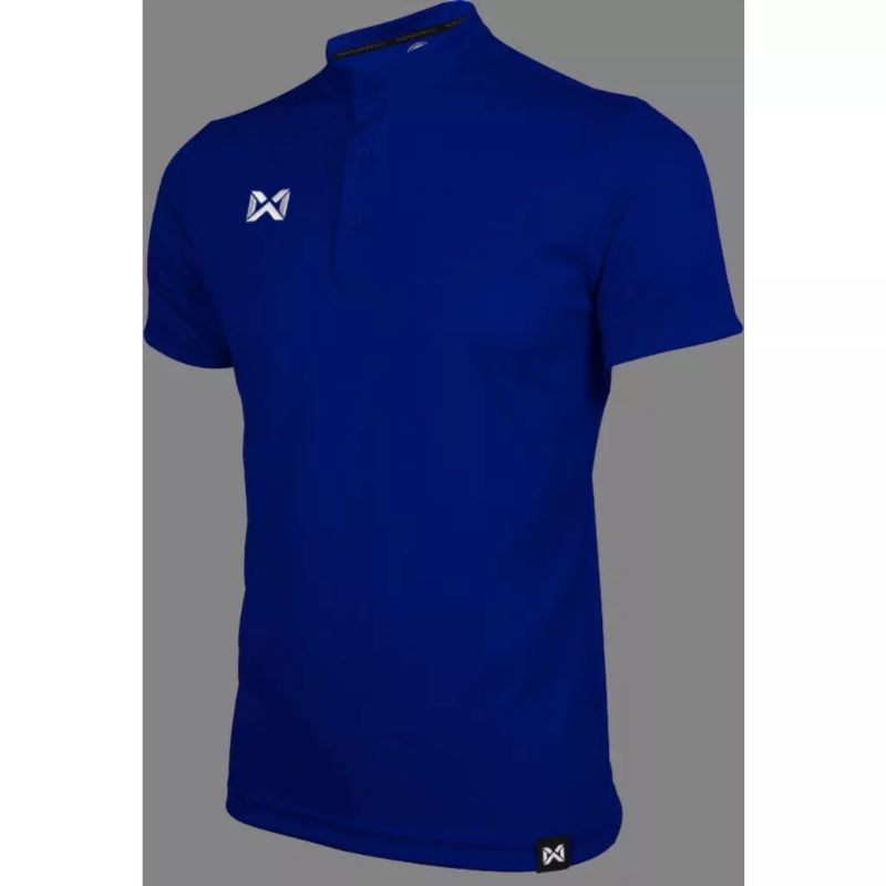 WARRIX เสื้อโปโล คอจีน WA-3329 น้ำเงินเข้ม