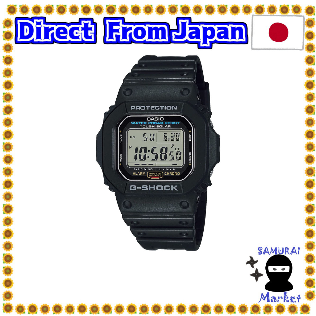 【ส่งตรงจากญี่ปุ่น】Casio (Casio) นาฬิกาข้อมือ G-Shock (G Shock) G-5600Ue-1 พลังงานแสงอาทิตย์ สําหรับผู้ชาย [นําเข้าคู่]
