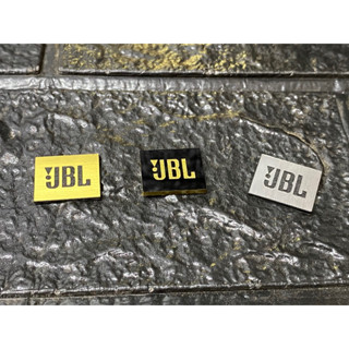 โลโก้ JBL ขนาด 2 x1.5 cm สี ทอง,เงิน,ดำ