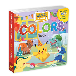 Pokémon Primers: Colors Book (3) Board book – Lift the flap