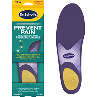 [ของแท้ 100%] DR.SCHOLL PREVENT PAIN PROTECTIVE INSOLES DUE TO JOINT STIFFNESS &amp; STRAIN