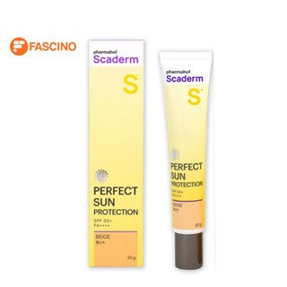 SCADERM PERFECT SUN PROTECTION (สีเบจ) SPF50+/PA++++30