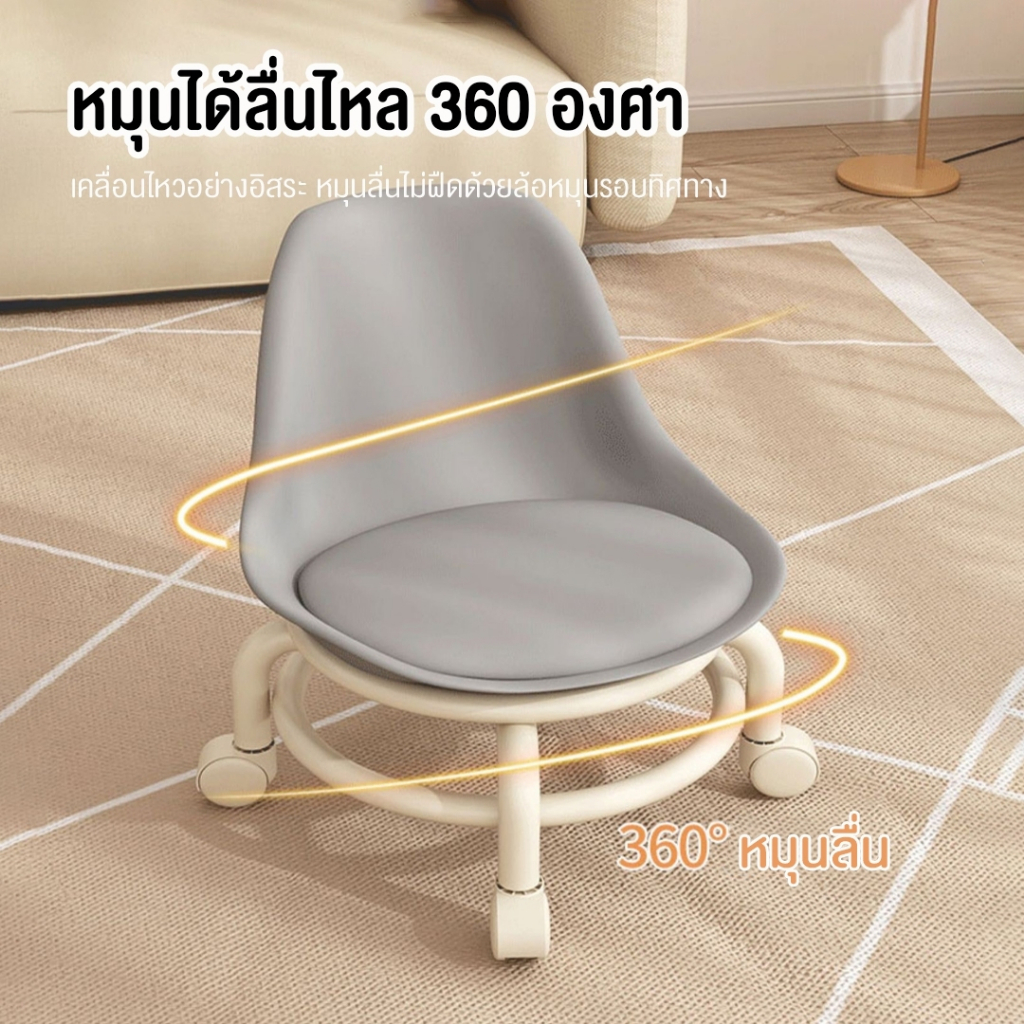 DUDEE เก้าอี้มินิมอล รุ่น DD-164 น่ารัก เก้าอี้ทิวลิป ตกแต่งคาเฟ่ นั่งเล่น ราคา ถูกที่สุด ดีลบีเคเค แกลเลอรีภาพที่ 2