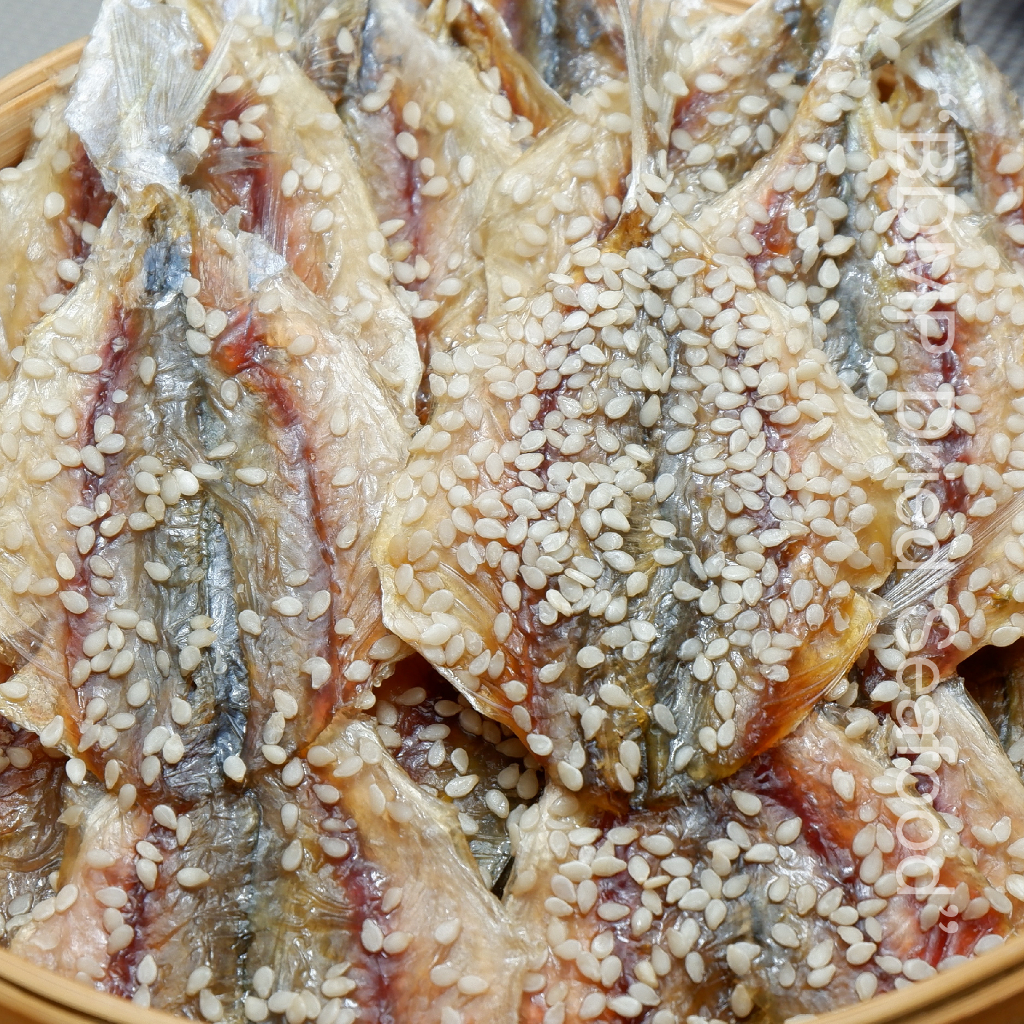 BDMP ปลาข้างเหลืองหวานโรยงา น้ำหนัก 100 กรัม - รูปที่ 2