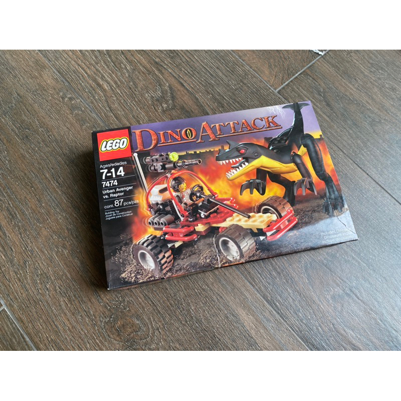 LEGO 7474 Dino Attack Urban Avenger vs Raptor เลโก้ ลิขสิทธิ์แท้ - ของใหม่