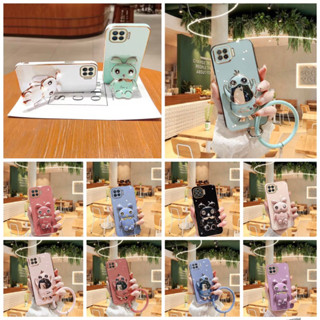 case Oppo A93 A73 เคสออปโป้ ขอบสีหลังขุ่น