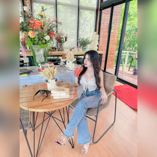 🌈 SpinnyHouse 🌈 เสื้อสายเดี่ยว ลูกไม้ ผูกหน้า️ ผ้ายืดเยอะ สายเดี่ยวลูกไม้ ดีเทลสายแต่งลูกไม้ รุ่น แตงโม