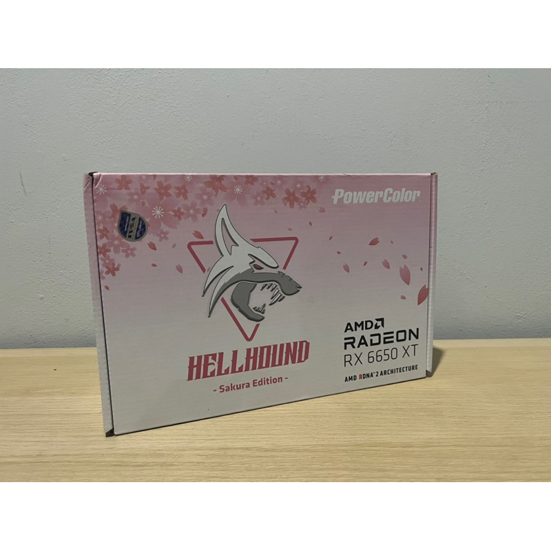 POWER COLOR Hellhound Sakura RX 6650 XT 8GB GDDR6 (สินค้ามือหนึ่ง/ผ่อนชำระได้/มีประกันศูนย์)