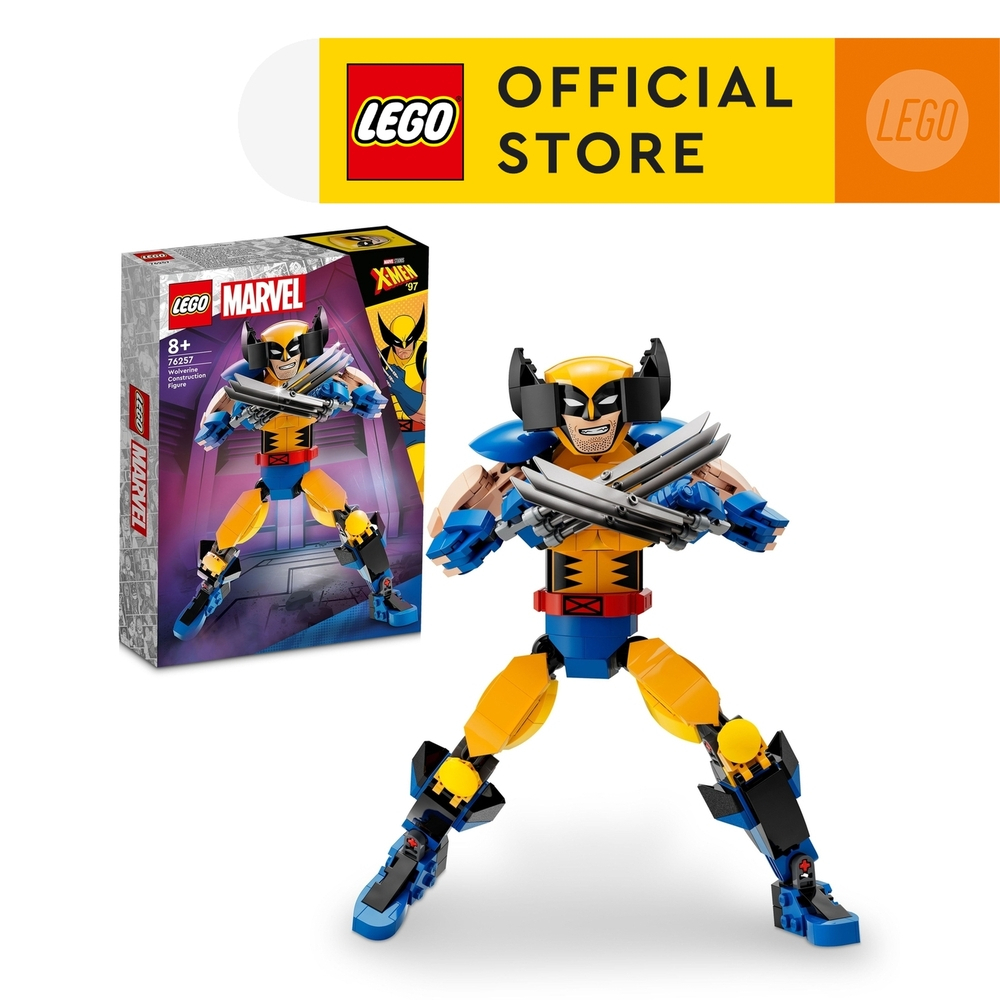 LEGO Super Heroes Marvel 76257 Wolverine Construction Figure Building Toy Set (327 Pieces)