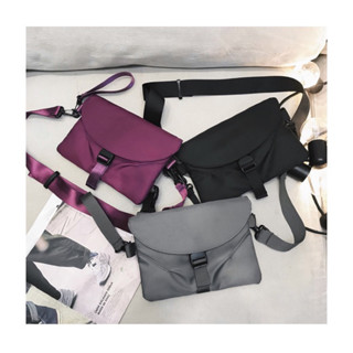 กระเป๋าคาดหน้าอก คาดเอว สะพายข้าง สไตล์สปอร์ต ผ้าไนล่อนกันน้…