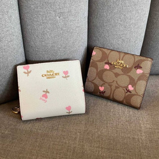 Coach wallet 💯 เช็คสินค้าก่อนกดสั่งซื้อ‼️กระเป๋าสตางค์ผู้หญิง กระเป๋าสตางค์ใบสั้น กระเป๋าสตางค์ กระเป๋าแบรนด์เนม