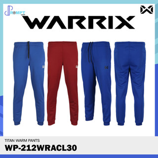 กางเกงวอร์ม กางเกงวอร์มขายาววอริกซ์ WARRIX รุ่น TITAN รหัส WP-212WRACL30 นุ่ม เบา ใส่สบาย ของแท้100%