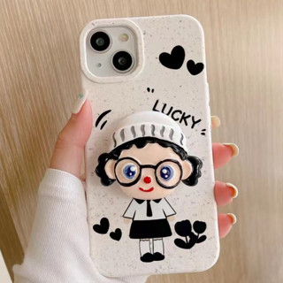 🎁ส่งของขวัญ🎁เคสไอโฟน สำหรับ 11 13 for iPhone Case 14 12 Pro Max น่ารัก การ์ตูน รัก  สาว กันกระแทก ปกป้อง เคสโทรศัพท์