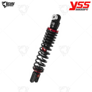 โช๊คหลังแต่ง YSS Z-SPORT BLACK SERIES (OZ302-310TR-10-88A) : for YAMAHA Q-BIX 125/ABS 17&gt;