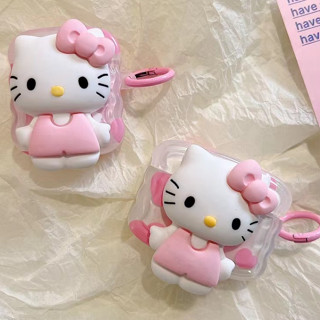 ❤️ส่งของขวัญ❤️เคสแอร์พอด 1 2 การ์ตูน น่ารัก กราฟฟิตี หมีน้อย เคส AirPods 3 pro ฤดูร้อน ความนิยม case for AirPod Pro 2เคส