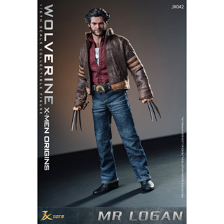 🕊️พร้อมส่ง ฟิกเกอร์ โมเดล ของสะสม JXTOYS JX042 1/6 X-Men Origins: Wolverine - Mr. Logan