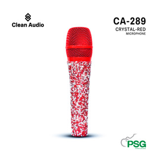 CLEAN AUDIO : CA-289 CRYSTAL RED Dynamic Microphone