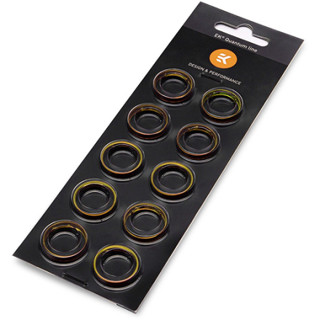 EKWB EK-Torque HTC-12 Color Rings Pack - Gold (10pcs) (3831109816295)