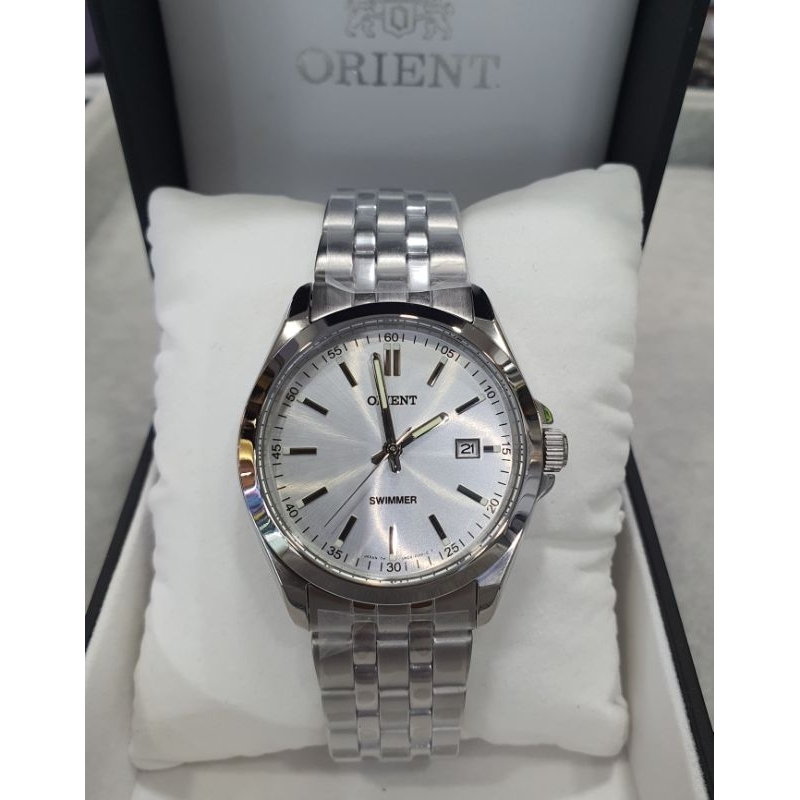 นาฬิกา Orient Contemporary Quartz, สายเหล็ก (UND6003W)