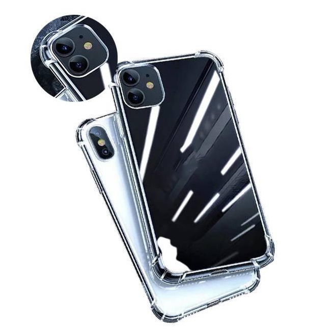 เคสใส TPU กันกระแทก4มุม สำหรับ iPhone 14 15 pro max 13 Pro max/12 mini 12 pro max 12 11 Pro Max SE XS Max XR 7 8 6 Plus