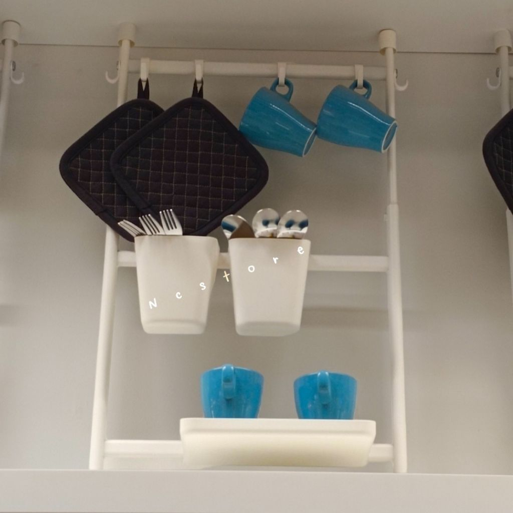 IKEA [พร้อมส่ง] ที่ใส่ของ 12x11 ซม. ที่ใส่ของแบบแขวน ที่ใส่ของอเนกประสงค์ รุ่น SUNNERSTA อิเกีย แท้ - รูปที่ 4