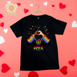 เสื้อยืดแขนสั้นและแขนกุด ลาย pride month เทศกาลไพรด์ เสื้อลาย LGBTQ+